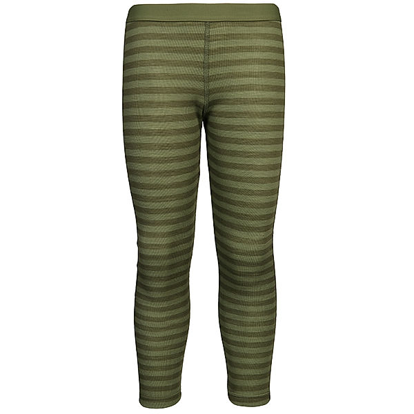 Joha Woll-Leggings 246 - STRIPE KIDS in green