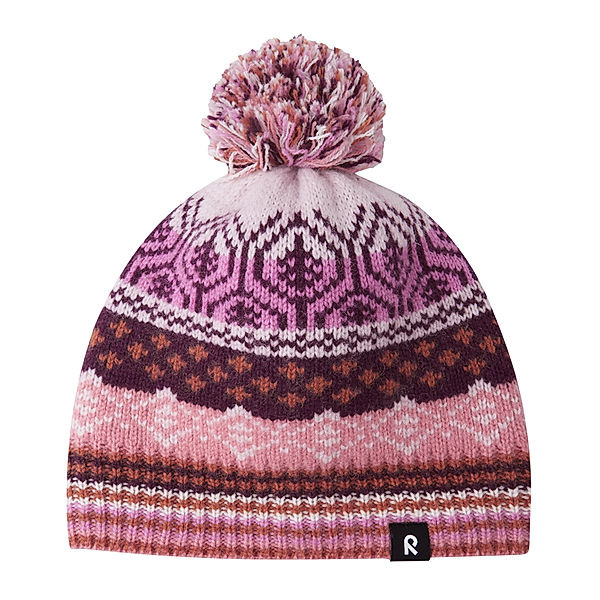 Reima Wollbeanie POHJOINEN in cold pink