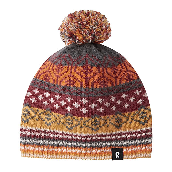 Reima Wollbeanie POHJOINEN in true orange