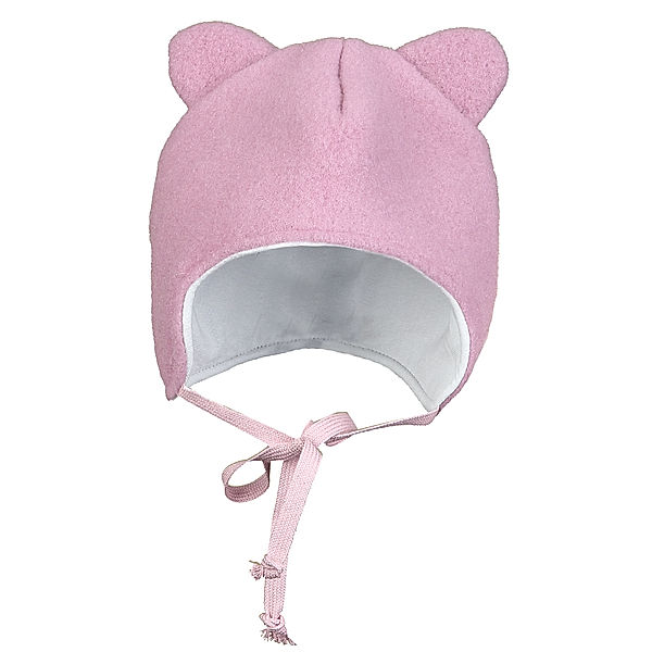 PICKAPOOH Wollfleece-Mütze BEA in alt rosa