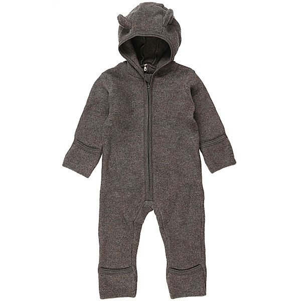 Huttelihut Wollfleece-Overall ALLIE in cocoa brown