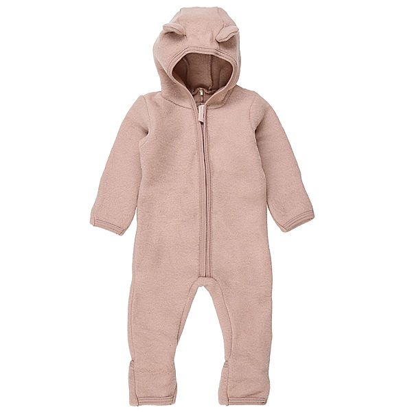 Huttelihut Wollfleece-Overall ALLIE in dusty rose