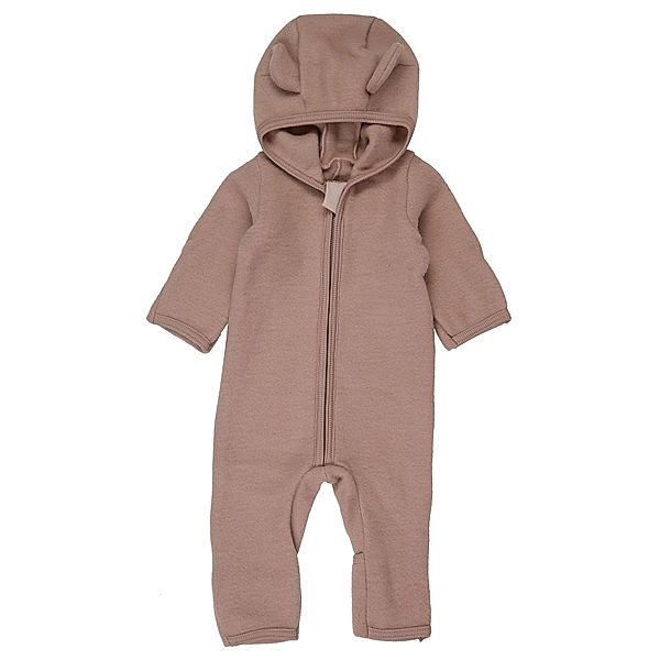 Huttelihut Wollfleece-Overall ALLIE in dusty rose