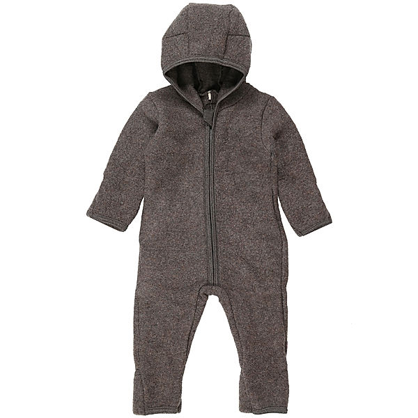 Huttelihut Wollfleece-Overall EMMIE in cocoa brown