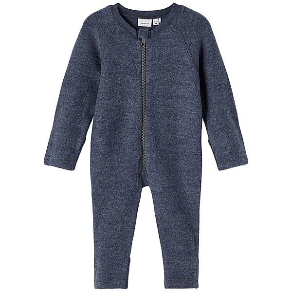 name it Wollfleece-Overall NBFWMINO WOOL in ombre blue