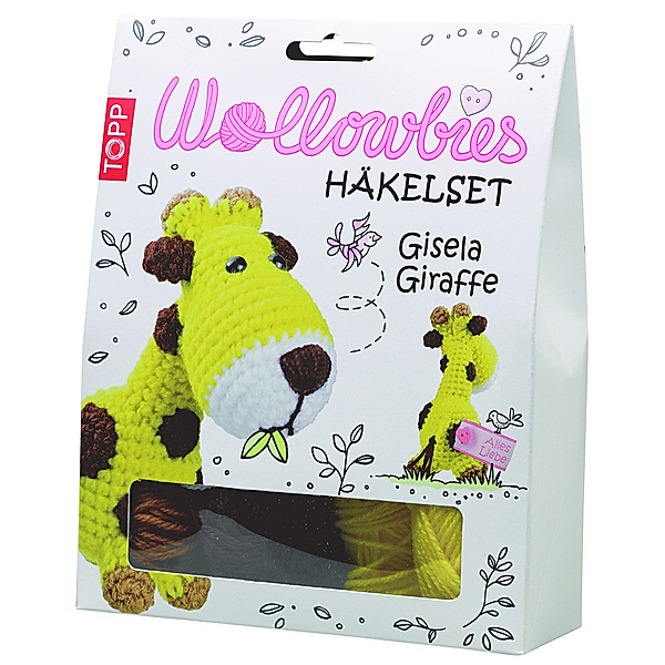 Wollowbies Häkelset Gisela Giraffe