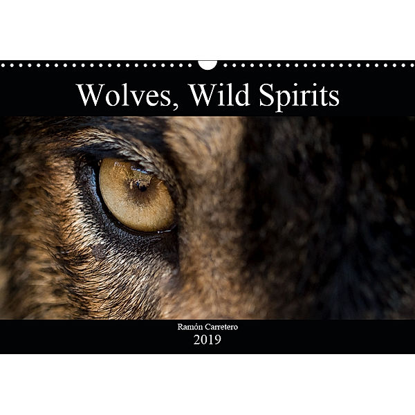 Wolves, Wild Spirits (Wall Calendar 2019 DIN A3 Landscape), Ramon Carretero