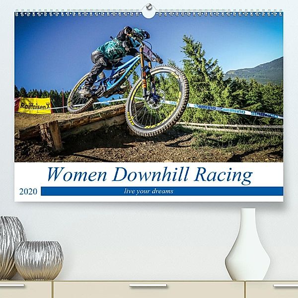 Women Downhill Racing (Premium-Kalender 2020 DIN A2 quer), Arne Fitkau