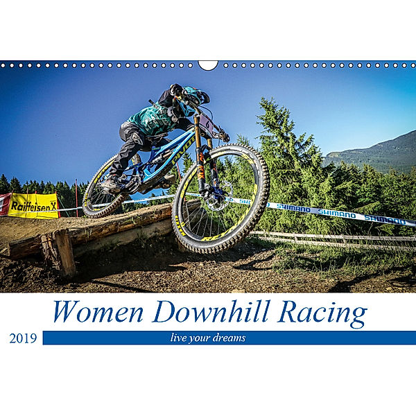 Women Downhill Racing (Wandkalender 2019 DIN A3 quer), Arne Fitkau