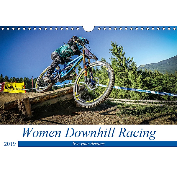 Women Downhill Racing (Wandkalender 2019 DIN A4 quer), Arne Fitkau