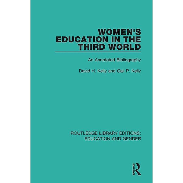 Women's Education in the Third World, David H. Kelly, Gail P. Kelly