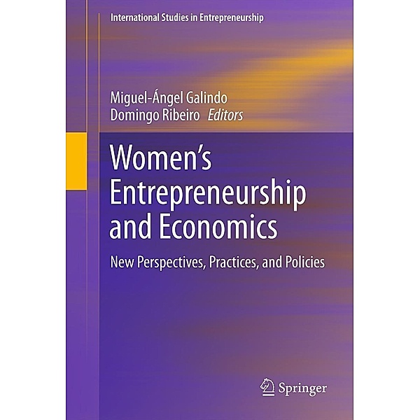 Women's Entrepreneurship and Economics / International Studies in Entrepreneurship Bd.1000