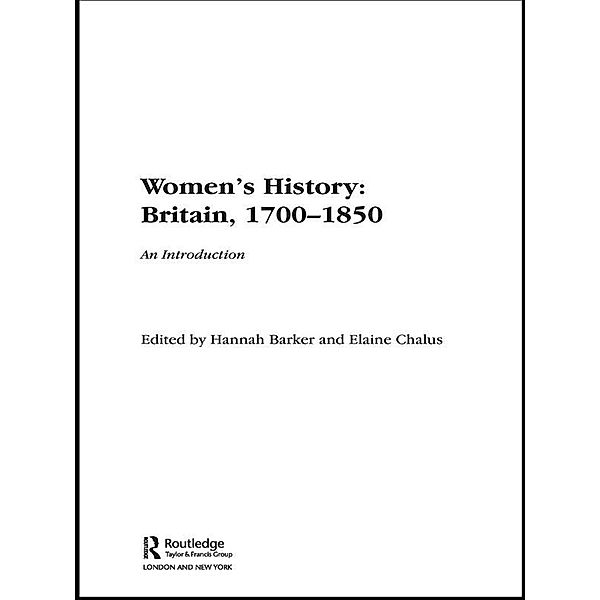 Women's History, Britain 1700-1850