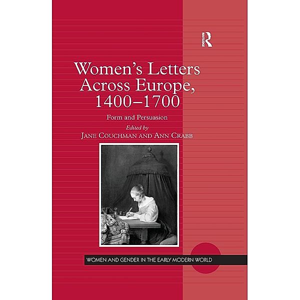 Women's Letters Across Europe, 1400-1700, Jane Couchman