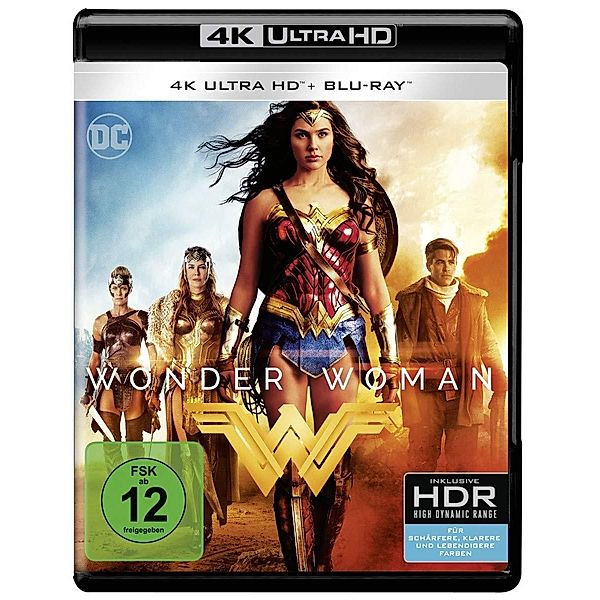 Wonder Woman (4K Ultra HD), Chris Pine Robin Wright Gal Gadot