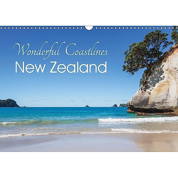 Wonderful Coastlines New Zealand (Wall Calendar 2019 DIN A3 Landscape), © Gaby Wojciech