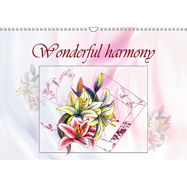 Wonderful harmony (Wall Calendar 2019 DIN A3 Landscape), Dusanka Djeric