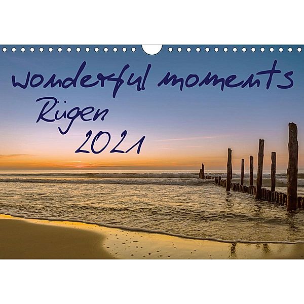 wonderful moments - Rügen 2021 (Wandkalender 2021 DIN A4 quer), HeschFoto