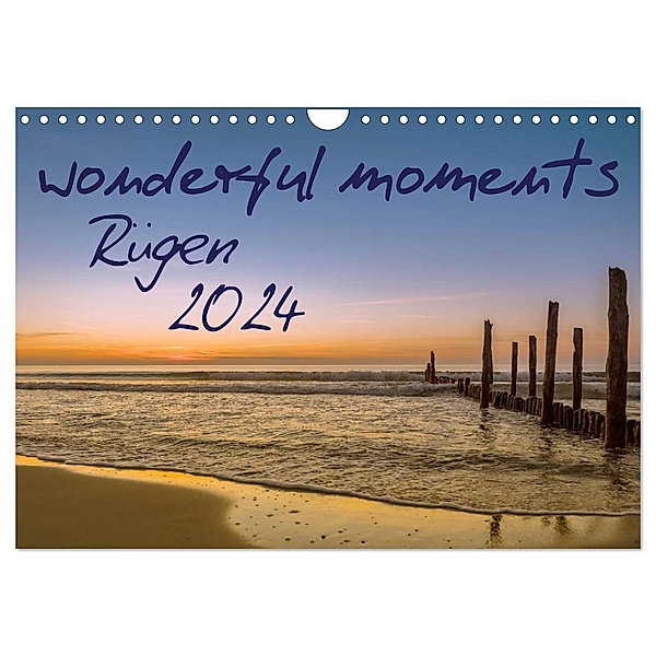wonderful moments - Rügen 2024 (Wandkalender 2024 DIN A4 quer), CALVENDO Monatskalender, HeschFoto
