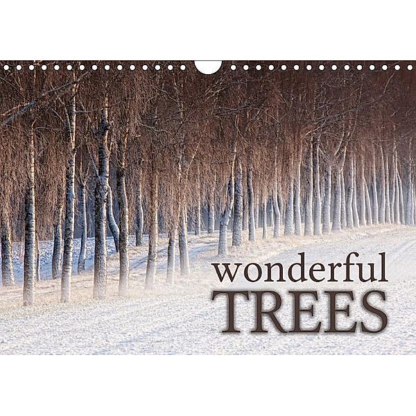 Wonderful Trees / UK-Version (Wall Calendar 2017 DIN A4 Landscape), Martina Cross