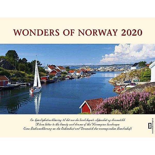 Wonders of Norway, Tischkalender 2020, Aske Snorre