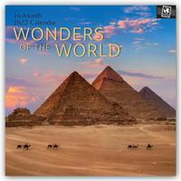 Wonders of the World - Wunder der Welt 2022 - 16-Monatskalender, Gifted Stationery Co. Ltd