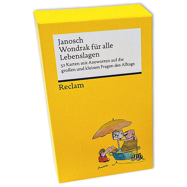 Wondrak für alle Lebenslagen (Kartenbox), Janosch