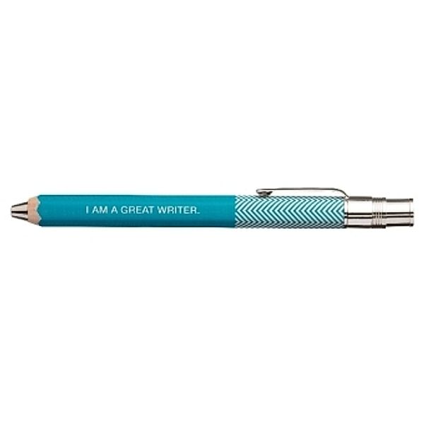 Wooden Pen 1.0, Zig Zag Blue