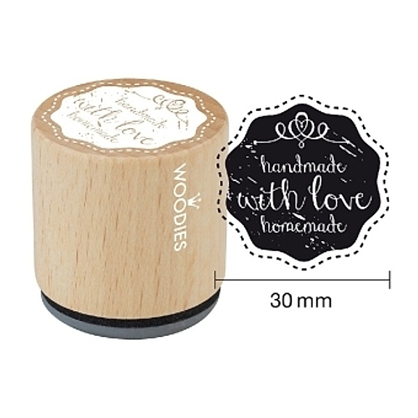 Woodies Stempel handemade with love (004)
