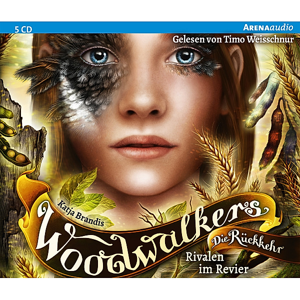 Woodwalkers - Die Rückkehr (Staffel 2, Band 5). Rivalen im Revier,5 Audio-CD, Katja Brandis