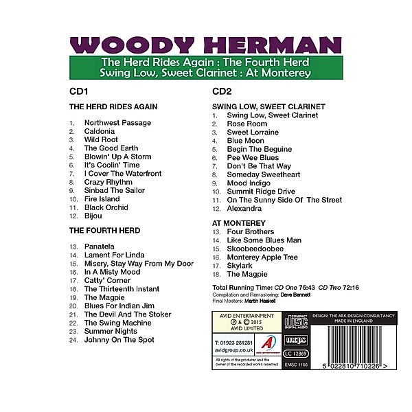 Woody Herman-Four Classic, Woody Herman