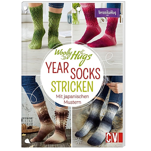 Woolly Hugs YEAR-Socks stricken, Veronika Hug