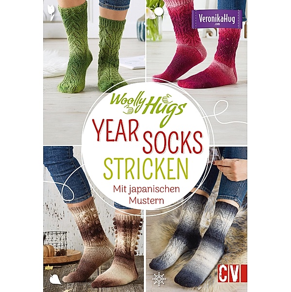Woolly Hugs YEAR-Socks stricken, Veronika Hug