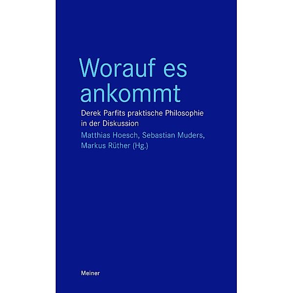 Worauf es ankommt / Blaue Reihe