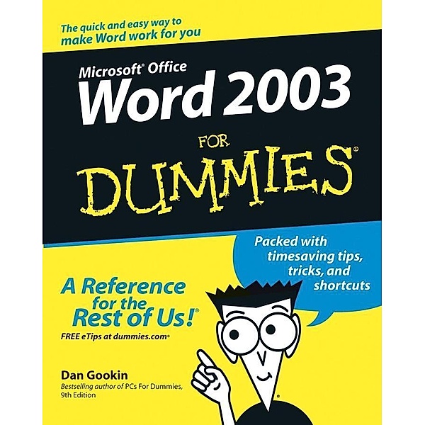 Word 2003 For Dummies, Dan Gookin