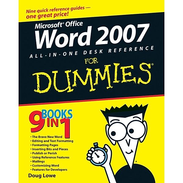 Word 2007 All-in-One Desk Reference For Dummies, Doug Lowe
