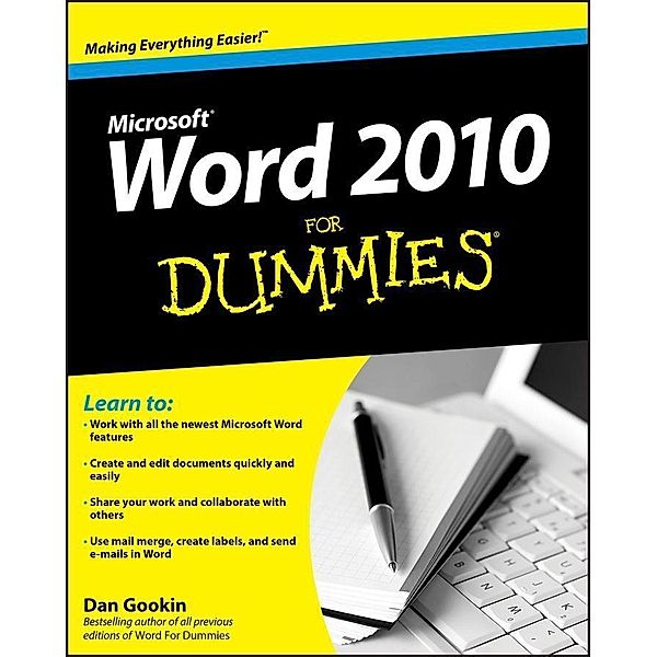 Word 2010 For Dummies, Dan Gookin