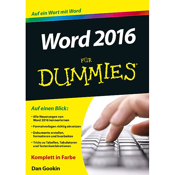 Word 2016 für Dummies, Dan Gookin