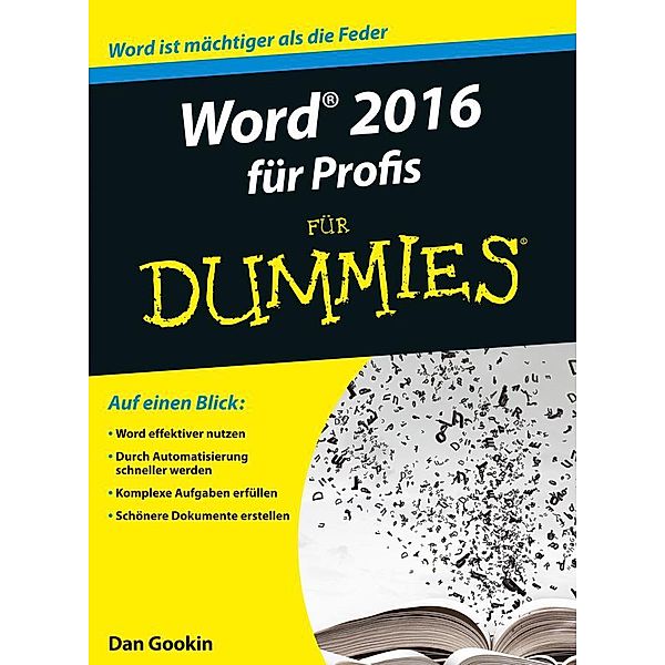 Word 2016 für Profis für Dummies / für Dummies, Dan Gookin
