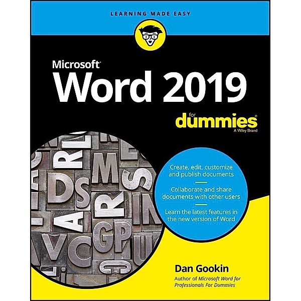Word 2019 For Dummies, Dan Gookin
