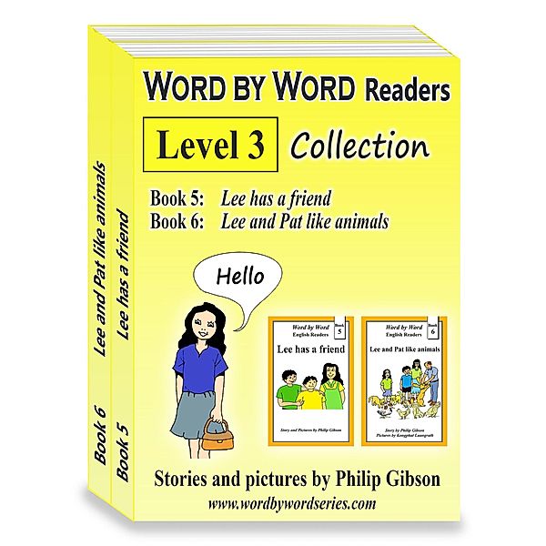 Word by Word Graded Readers for Children (Book 5 + Book 6) / Word by Word Collections, Philip Gibson