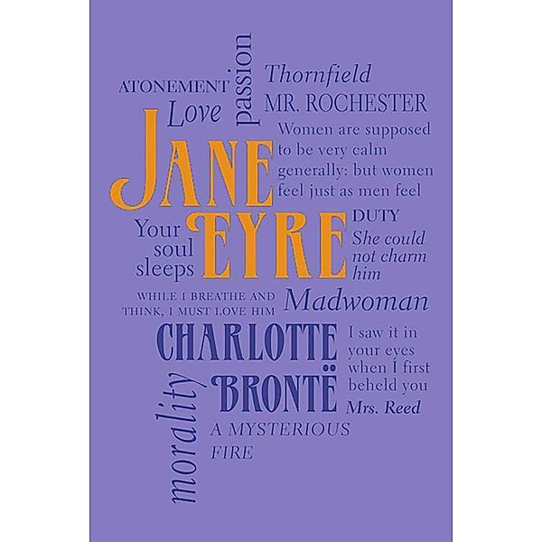 Word Cloud Classics / Jane Eyre, Charlotte Brontë