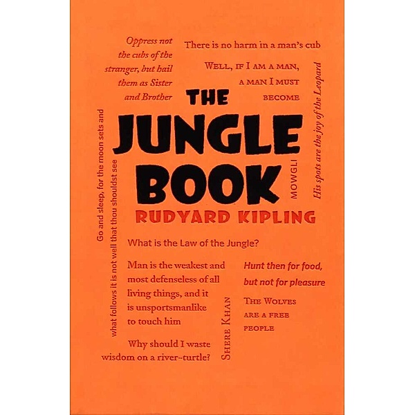 Word Cloud Classics / The Jungle Book, Rudyard Kipling