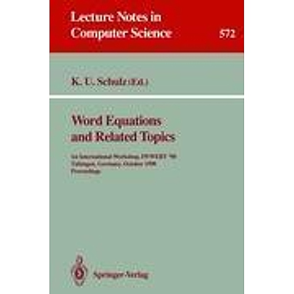Word Equations and Related Topics