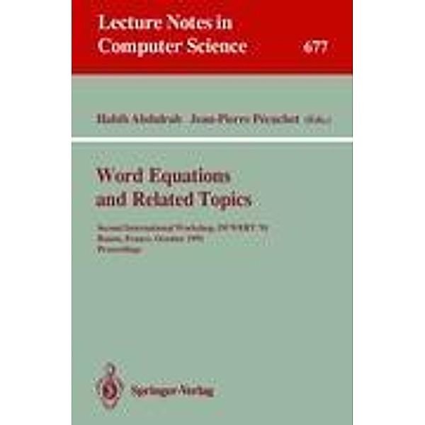 Word Equations and Related Topics