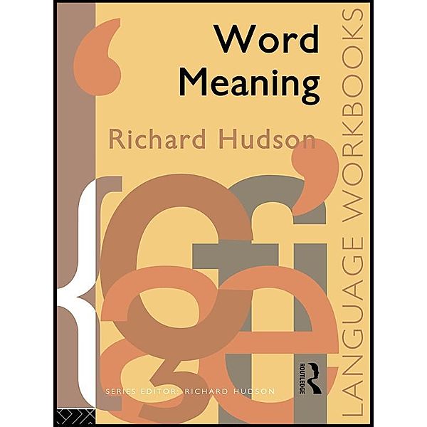 Word Meaning, Richard Hudson