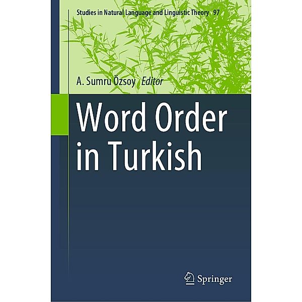 Word Order in Turkish / Studies in Natural Language and Linguistic Theory Bd.97