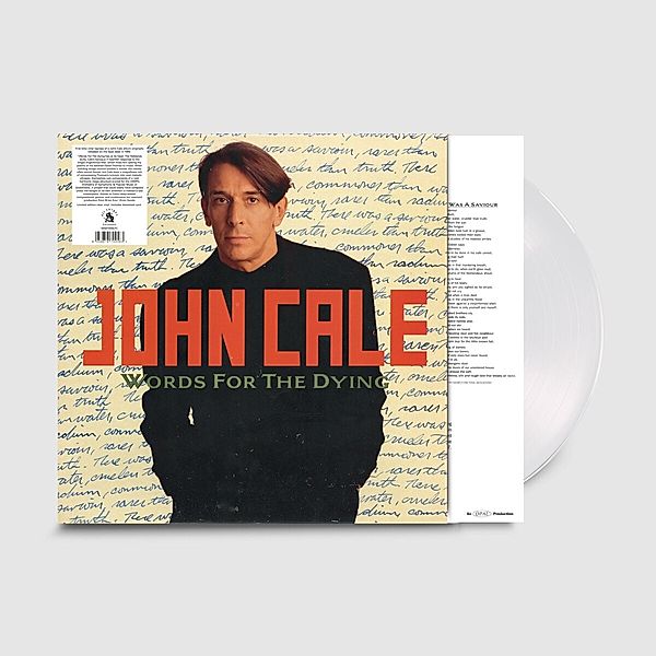 Words For The Dying (Ltd. Clear Vinyl Lp+Dl), John Cale
