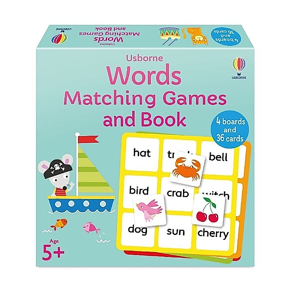 Words Matching Games and Book, Kate Nolan