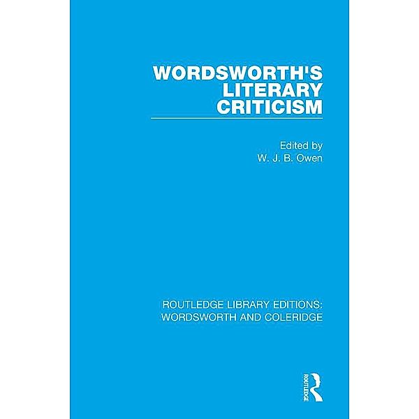 Wordsworth's Literary Criticism